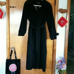 London fog trench coat with hood